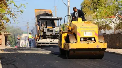 Bodrum’da yol çalışmaları dört mahallede sürüyor