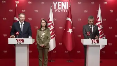DEM Parti Eş Genel Başkanları Hatimoğulları ve Bakırhan’dan Özel’e ziyaret