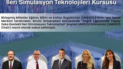 Türkiye’nin sağlık ve yapay zekâ alanındaki ilk UNESCO Kürsüsü Biruni Üniversitesi bünyesinde kuruldu