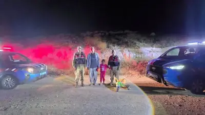 Kilis’te kaybolan 6 yaşındaki otizmli çocuk dronla bulundu
