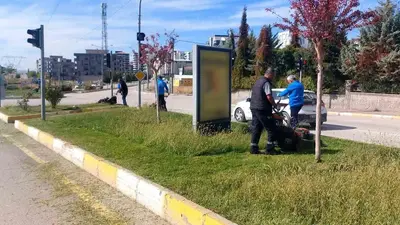 Adıyaman’ın yeşil alanlarında kış hazırlığı