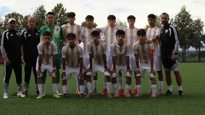Kayserispor U16 takımı gol oldu yağdı