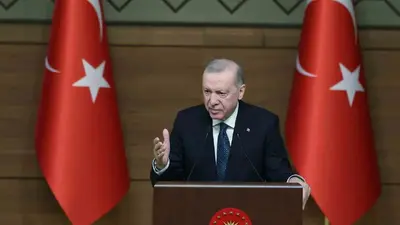Cumhurbaşkanı Erdoğan: "Dünyayı sömürerek, bölgemizi kan deryasına çevirerek kendilerine refah düzeni kurmak isteyenlere boyun eğmeyeceğiz"