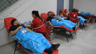 Adana’da öğretmen ve velilerden Kızılay’a kan bağışı desteği