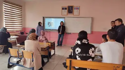 Altıntaş’ta Açık Öğretim İmam Hatip Lisesi kurslarına ziyaret