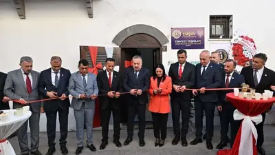 EMŞAV binası törenle hizmete açıldı