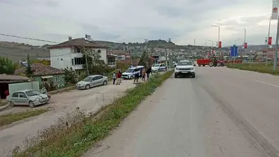 Havza’da otomobiller çarpıştı: Anne ve 3 yaşındaki çocuğu yaralandı