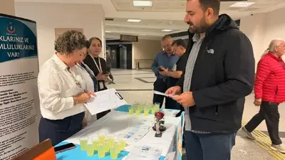 Nazilli Devlet Hastanesi’nde hasta hakları için farkındalık standı açıldı