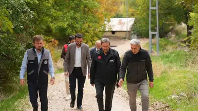 Darende’de asfalt çalışmaları için inceleme yapıldı
