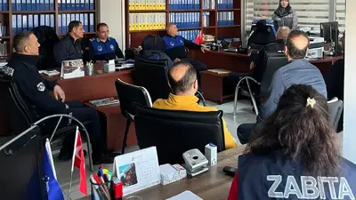 Akçakoca’da zabıta personeline sağlıklı yaşam eğitimi