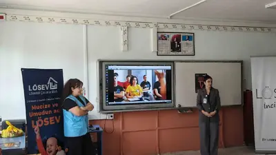 Adana’da öğrencilere lösemi farkındalığı eğitimi