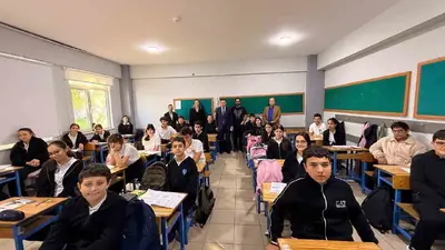 Kaymakam öğrencilerle bir araya geldi