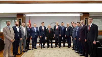 Başkan Büyükkılıç, güven tazeleyen Gülsoy ve Büyüksimitci’yi kabul etti