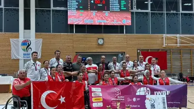Tekerlekli sandalye basketbolunda Avrupa şampiyonluğu