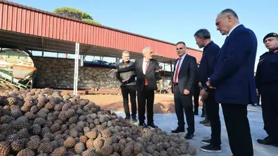 Vali Akbıyık, künar üreticilerinin taleplerini dinledi