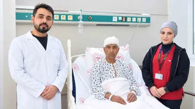 Şanlıurfa’da 60 yaşındaki kadının beynindeki 10 santimetrelik kitle ameliyatla çıkarıldı