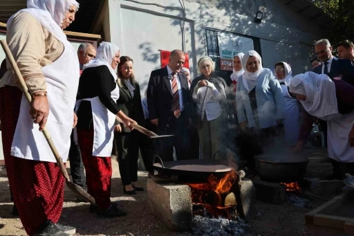 Ağın’da yöresel leblebi yapımı etkinliği
