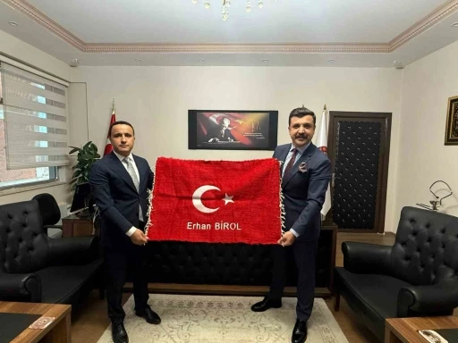Ağır Ceza Mahkemesi Başkanı Çatlı, Başsavcı Birol ile bir araya geldi
