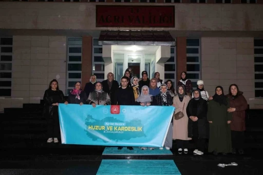Ağrı’da başlayan huzur ve kardeşlik yolculuğu Mardin’de devam edecek&quot;
