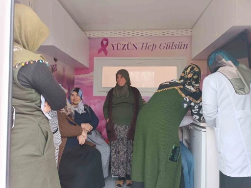 Ağrı&rsquo;da gezici kanser tarama aracı k&ouml;y k&ouml;y dolaşarak kadınlara &uuml;cretsiz hizmet sunuyor
