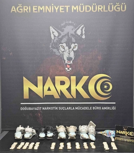 Ağrı’da narkotik operasyonu: 2,4 kilogram metamfetamin ele geçirildi
