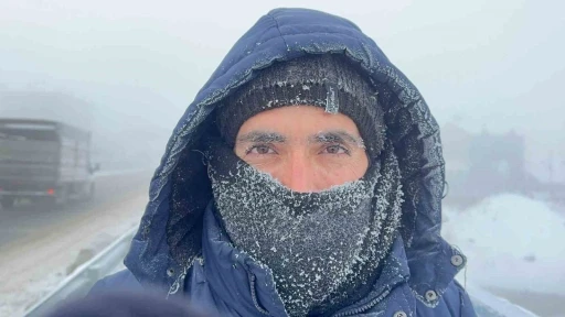 Ağrı&rsquo;da Sibirya soğukları hayatı durma noktasına getirdi
