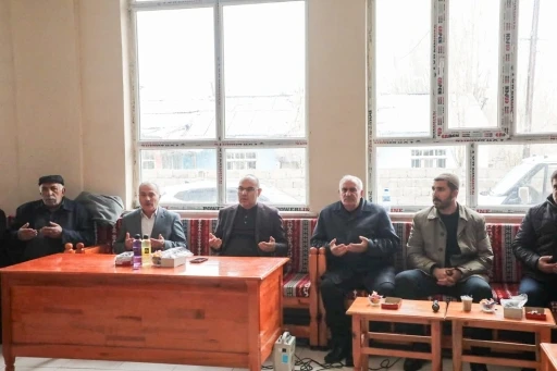 Ağrı Valisi Koç’tan Burak ailesine taziye ziyareti
