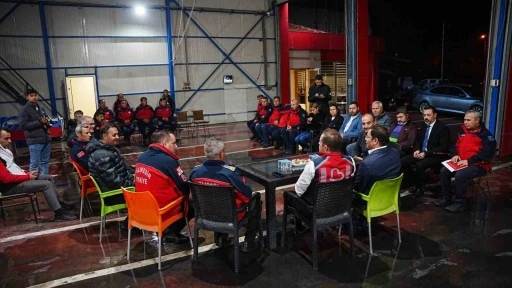 Ahmet Akın’dan Sındırgı’ya moral ziyareti
