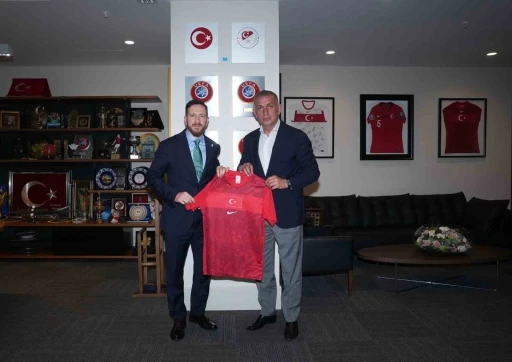 Ahmet Dal&rsquo;dan TFF Başkanı Hacıosmanoğlu&rsquo;na Ziyaret
