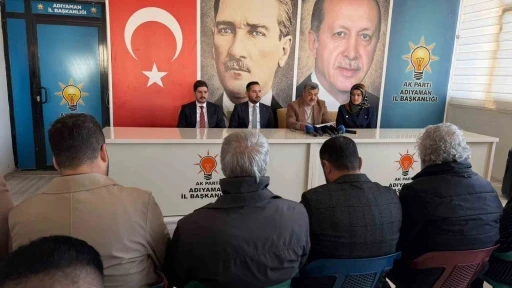 AK Parti Adıyaman İl Başkanı Ekrem &Ccedil;adır, &uuml;ye artış rakamlarını a&ccedil;ıkladı
