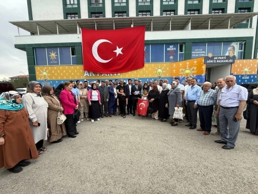 AK Parti Ağrı İl Başkanı Yıldız; &quot;Terörsüz Türkiye hedefiyle yeni bir döneme giriyoruz&quot;
