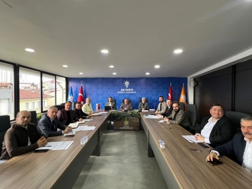 AK Parti Bilecik&rsquo;te Ramazan ayı &ccedil;alışmaları değerlendirildi
