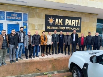 AK Parti&rsquo;den il&ccedil;e teşkilatlarına ziyaret
