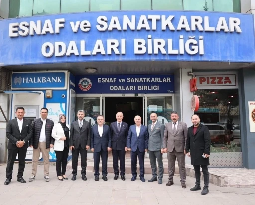 AK Parti Erzurum Milletvekili Altınok&rsquo;tan ESOB&rsquo;a &lsquo;hayırlı olsun&rsquo; ziyareti
