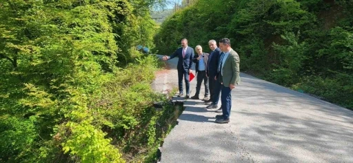 AK Parti heyeti b&ouml;lgesinde inceleme yaptı
