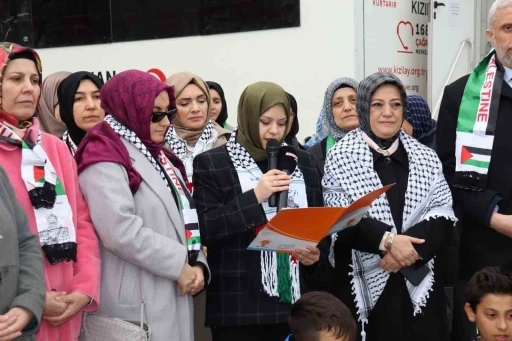 AK Parti Kütahya İl Kadın Kolları Başkanı Sevde Nur Karabacak Çakıcı’dan, Filistin için boykot çağrısı
