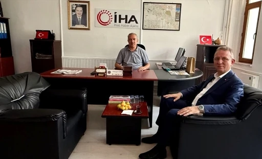AK Parti Kütahya Milletvekili Demir’den İhlas Haber Ajansı’na ziyaret ve 15 Temmuz mesajı
