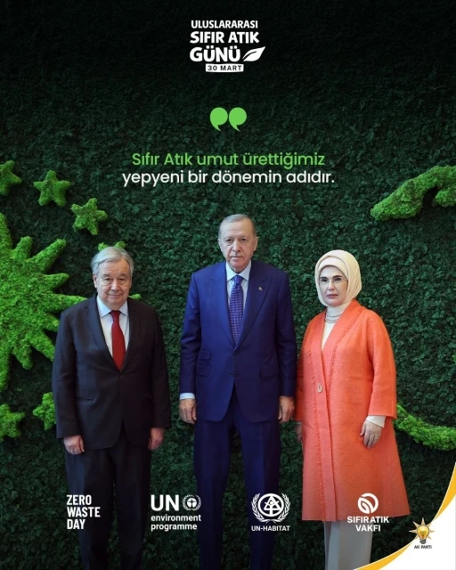 AK Parti S&ouml;zc&uuml;s&uuml; &Ccedil;elik: "Sıfır Atık Hareketi, d&uuml;nyaya sahip &ccedil;ıkmak i&ccedil;in k&uuml;resel bir eylem ve ilham kaynağıdır"
