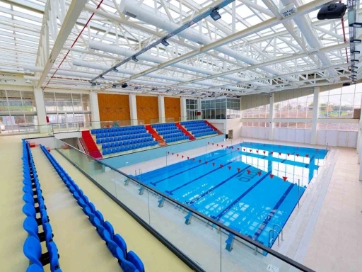 Ak&ccedil;aabat yarı olimpik y&uuml;zme havuzuna kavuşuyor
