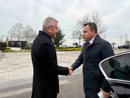 Ak&ccedil;akoca Kaymakamı Uzan g&ouml;revine başladı
