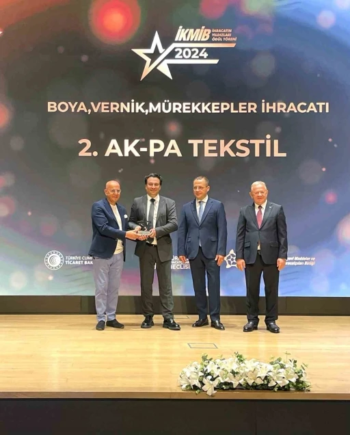 Akcoat, İhracatın Yıldızları’ndan bu yıl da ödülle döndü
