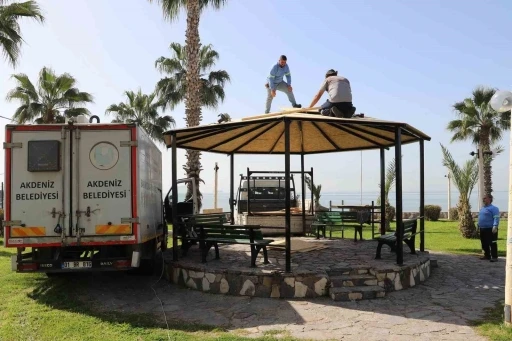 Akdeniz’de parklar yenileniyor
