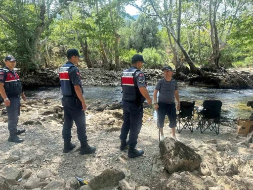 Akdeniz’de yangın alarmı, Akseki’de jandarma devriyeleri sıklaştırdı
