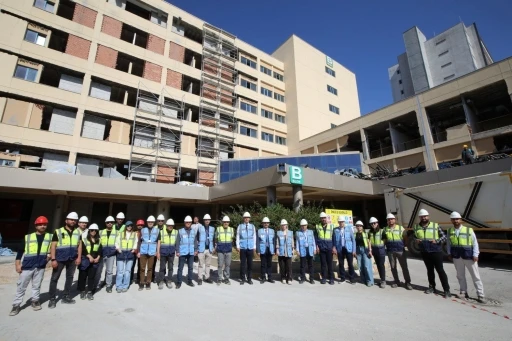 Akdeniz &Uuml;niversitesi Hastanesi yeni inşaatı y&uuml;zde 30 tamamlandı
