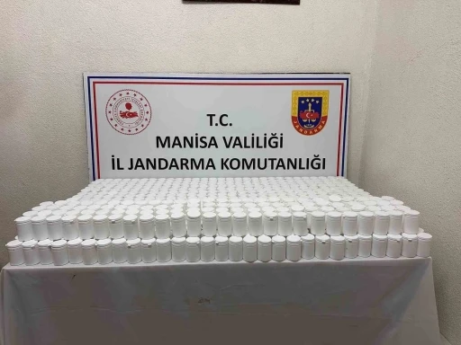 Akhisar&rsquo;da 50 binden fazla sentetik hap ele ge&ccedil;irildi
