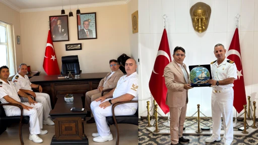 Akın Coşkunlar'dan Kaymakam Kaya'ya Veda