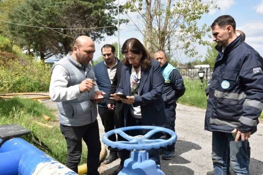 Akpınar İçme Suyu Tesisinde kesintisiz su için yoğun çalışma
