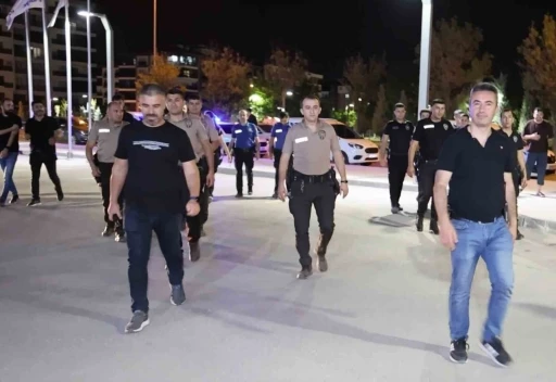 Aksaray’da 116 polisle park ve bahçelerde şok uygulama
