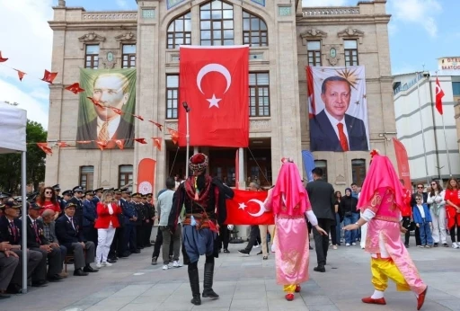 Aksaray&rsquo;da 19 Mayıs coşkuyla kutlandı
