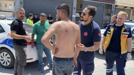 Aksaray’da keser ve sopalı kavga: 1 yaralı
